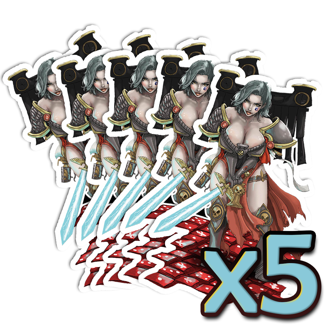 Premium Vinyl Stickers - Dauntless Sister