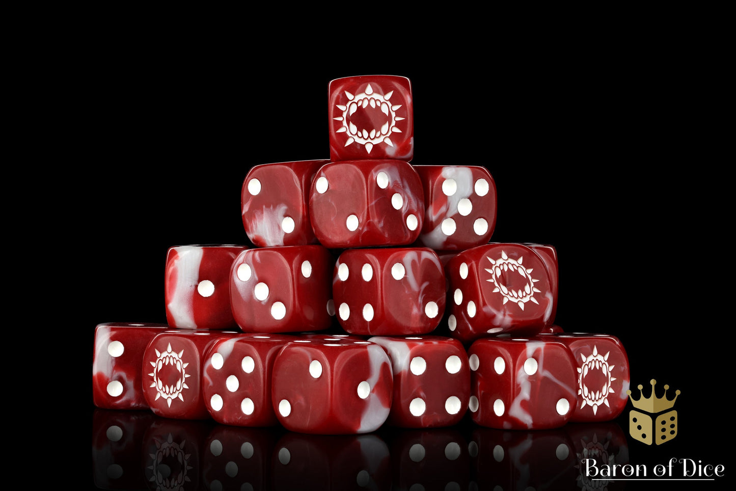 Carnage, Red, Dice