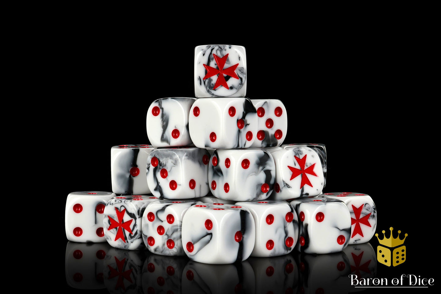 Knight Templar, Red, Dice