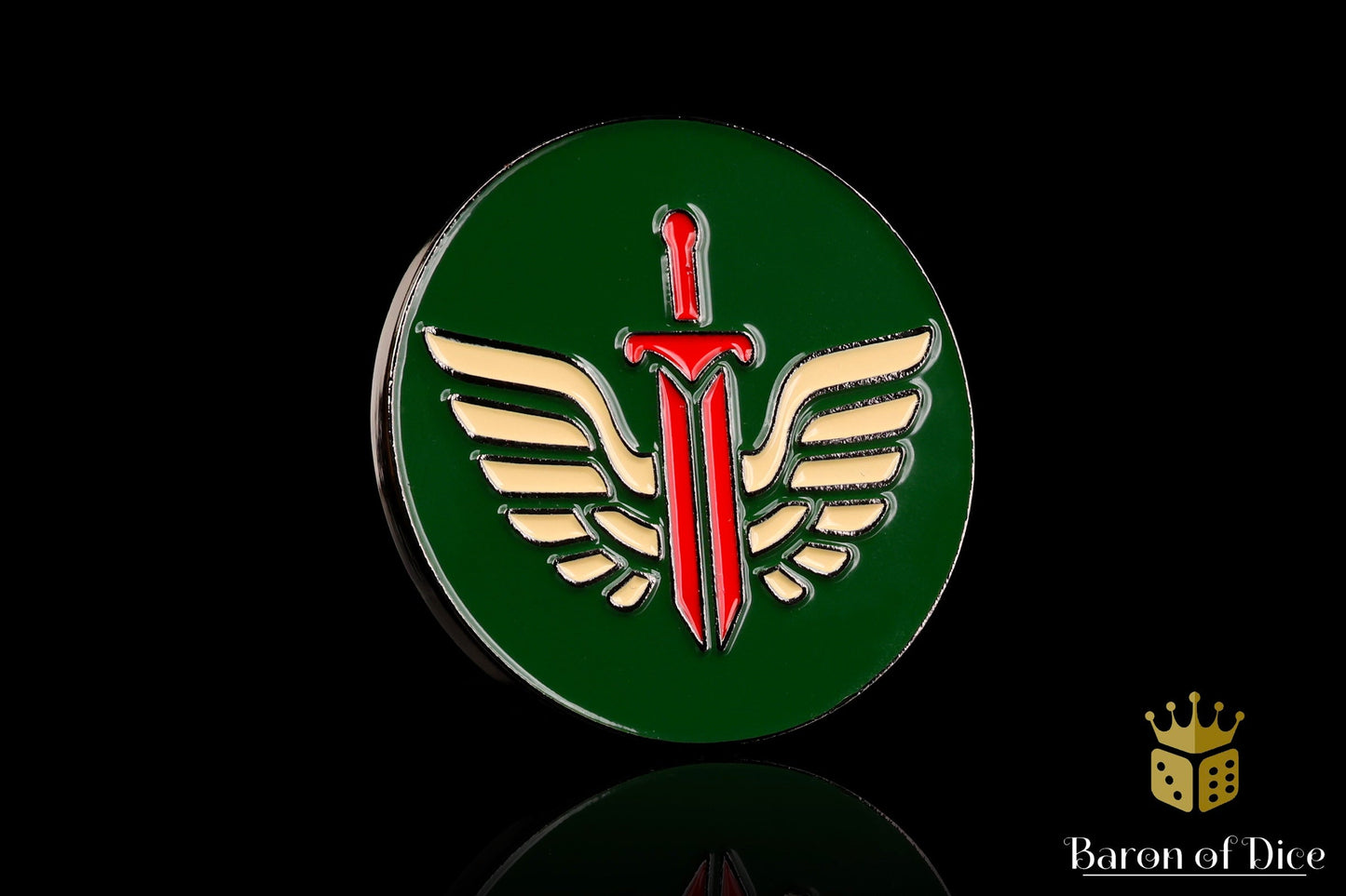 40mm Baron's Coin™ | Sword and Wings