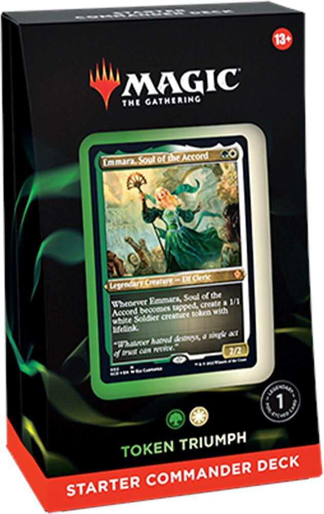 Magic: The Gathering Starter Commander Deck – Token Triumph