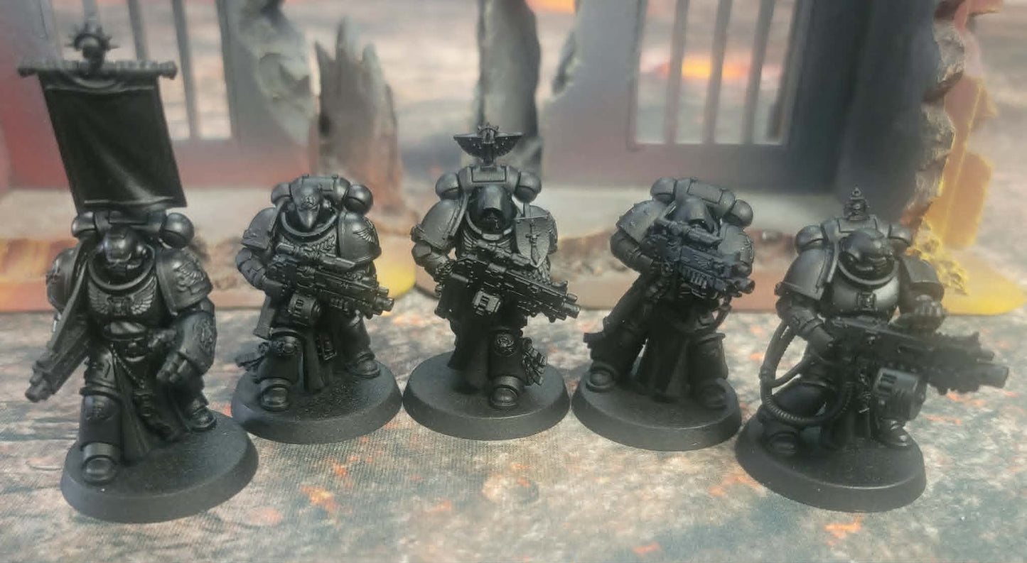 Heavy Intercessor Squad (Pre-Owned , Primed Black)