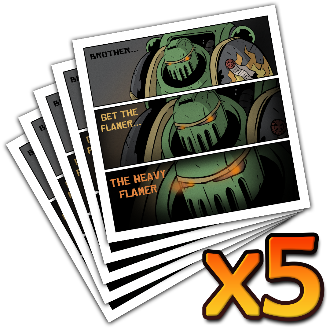 Premium Vinyl Stickers - Flames for War