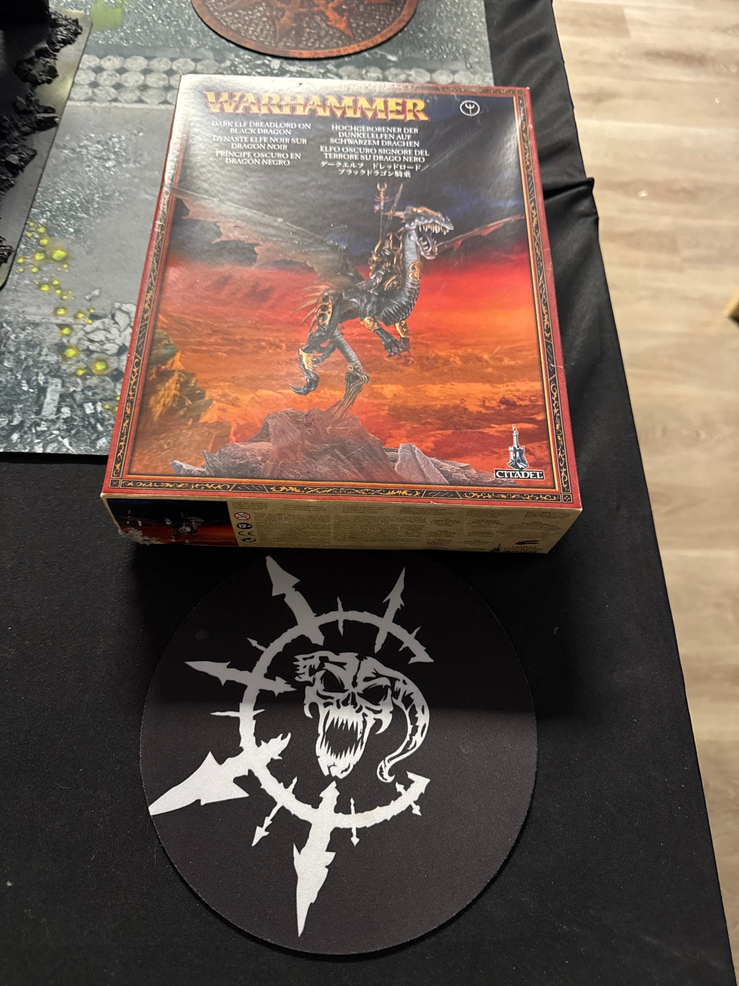 Preowned Dreadlord On Black Dragon / Sorceress On Black Dragon