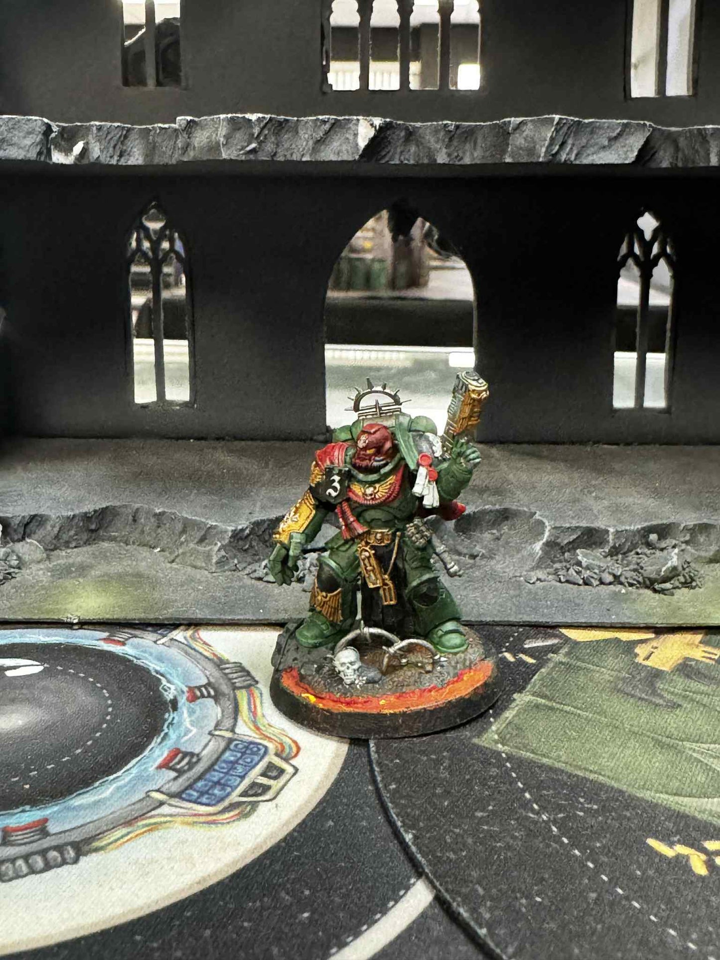 Captain Messinius Painted Green Pre-Owned