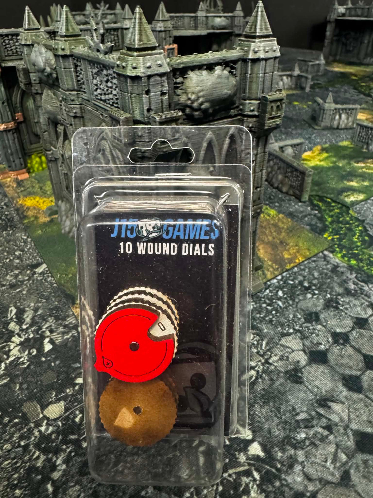 10 Wound Dials (Red)