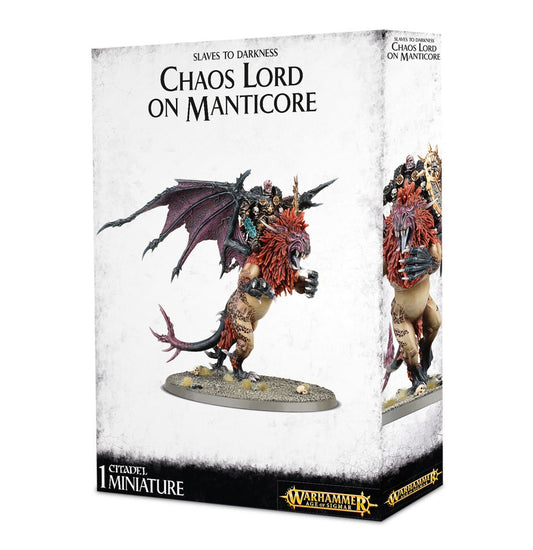 Chaos Lord on Manticore / Chaos Sorcerer Lord on Manticore