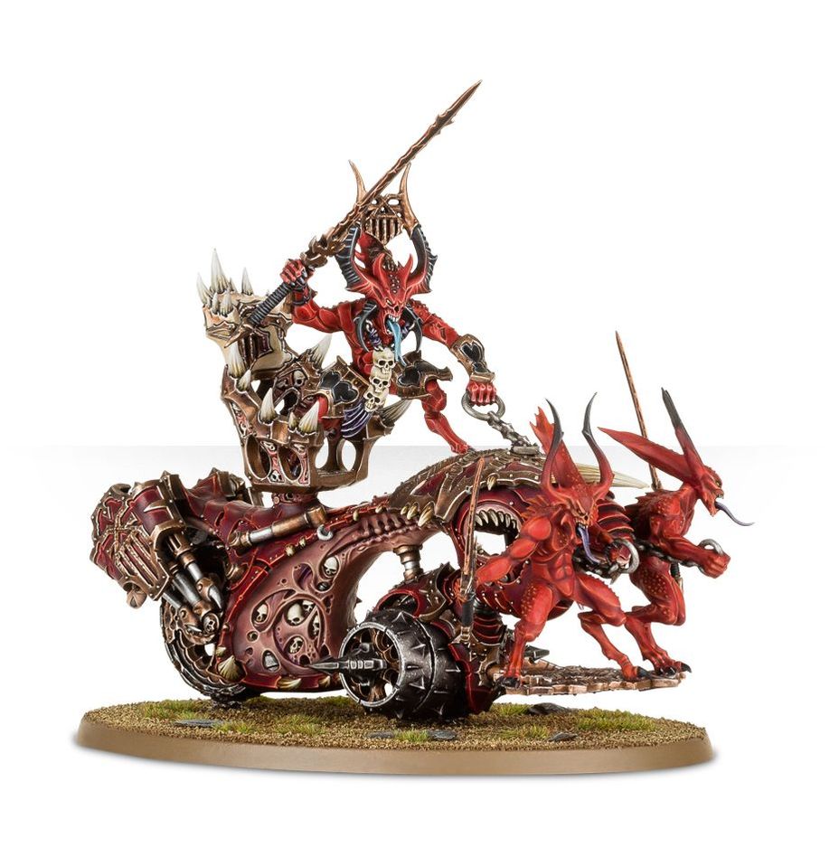 Daemons Of Khorne Skull Cannon / Blood Throne of Khorne / Rendmaster