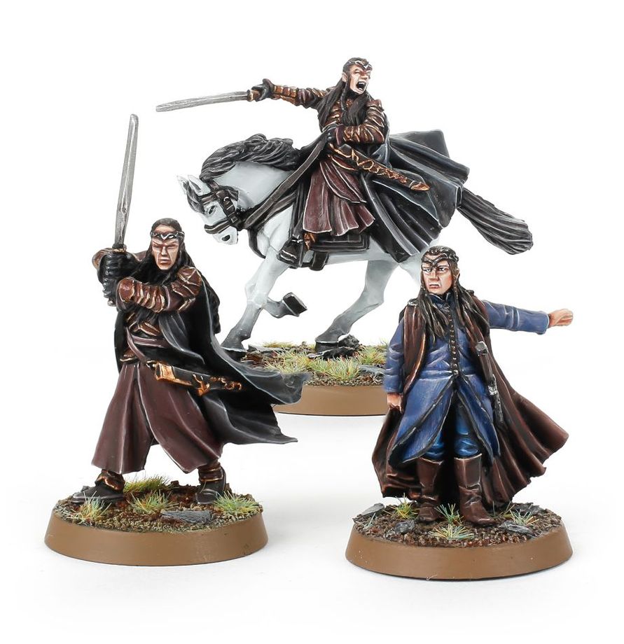 Elrond and Lindir, Lords of Rivendell