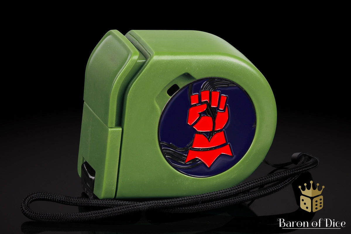 Wargaming Tape Measure | Baron's Coin™ Compatible | Righteous Hands