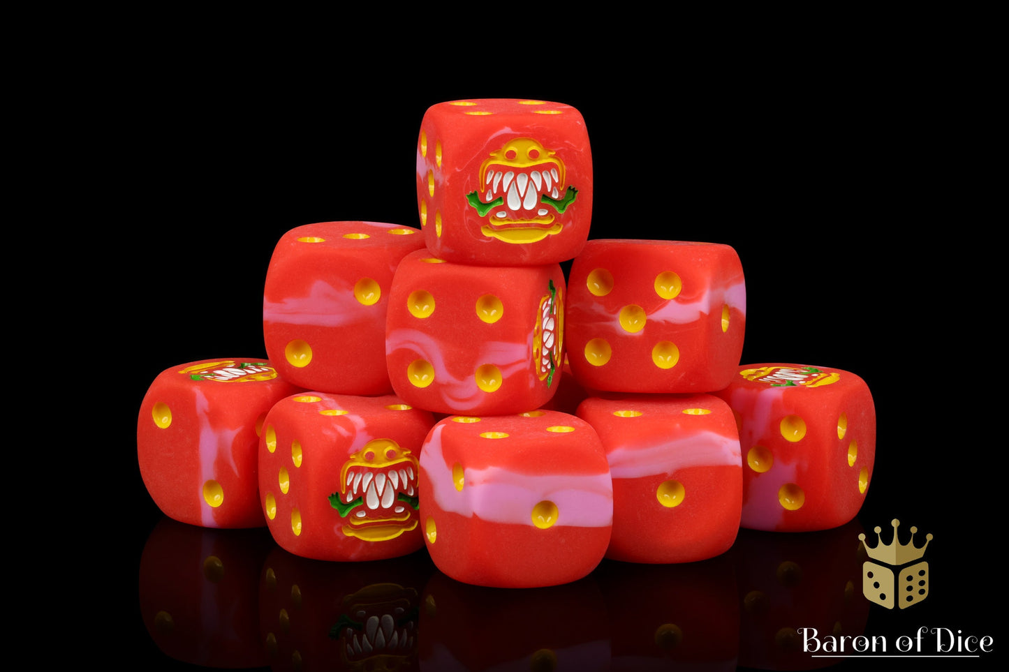 Cave Monsters, 16Mm Dice