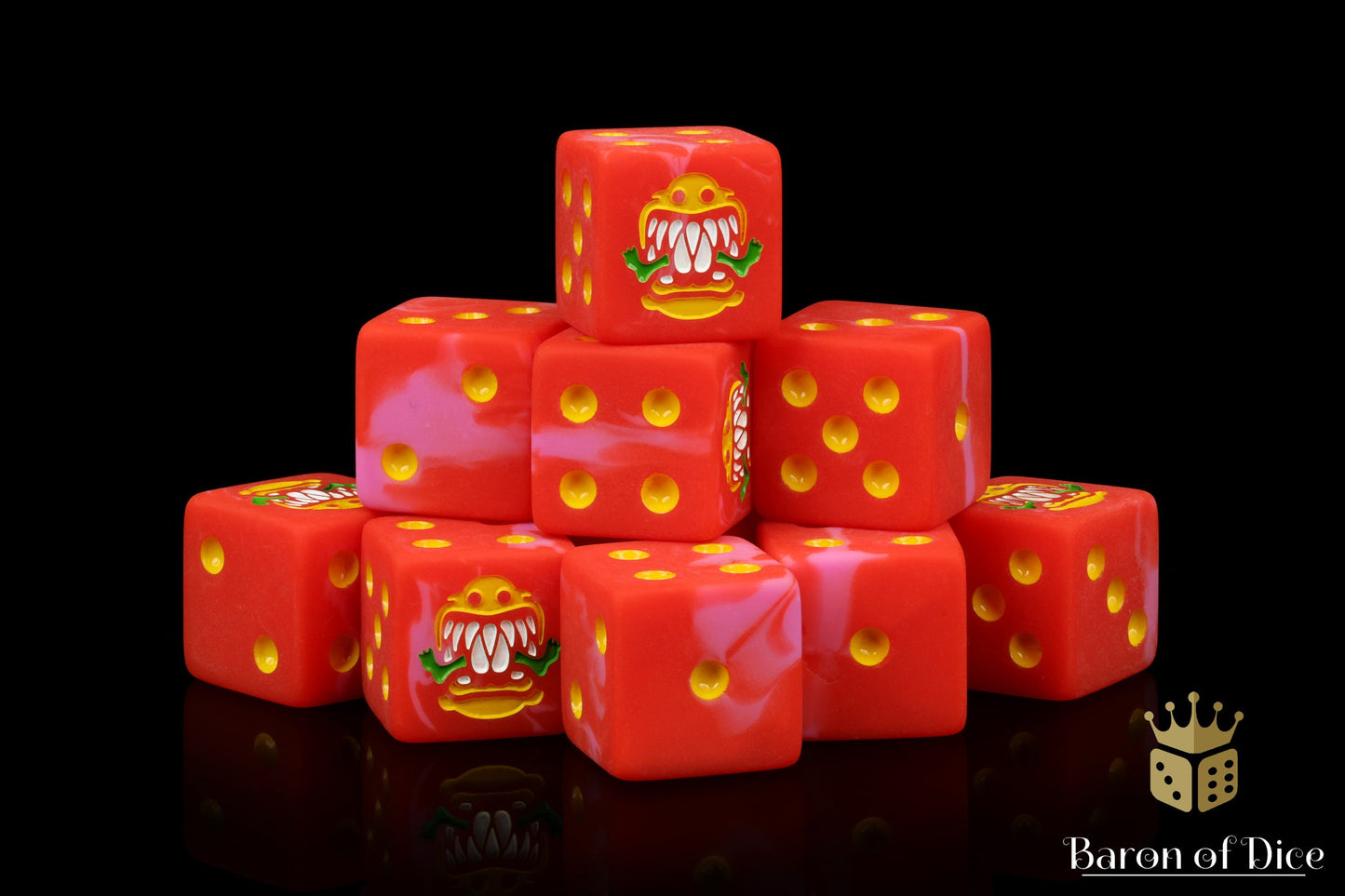 Cave Monsters, 16Mm Dice