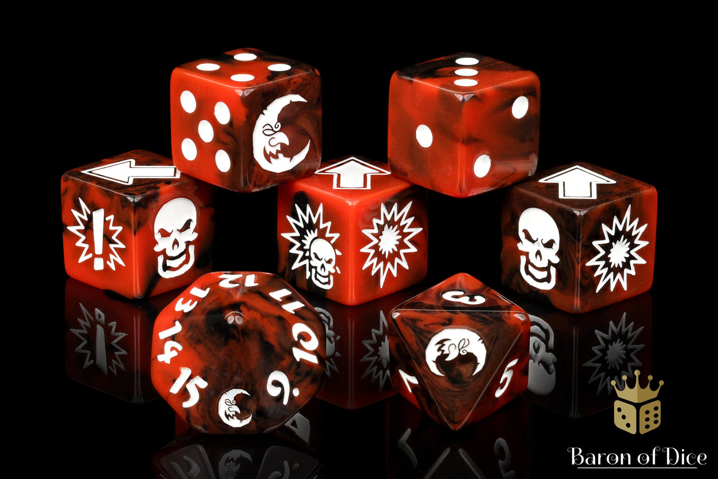 Chaos Red, Football Dice Sets