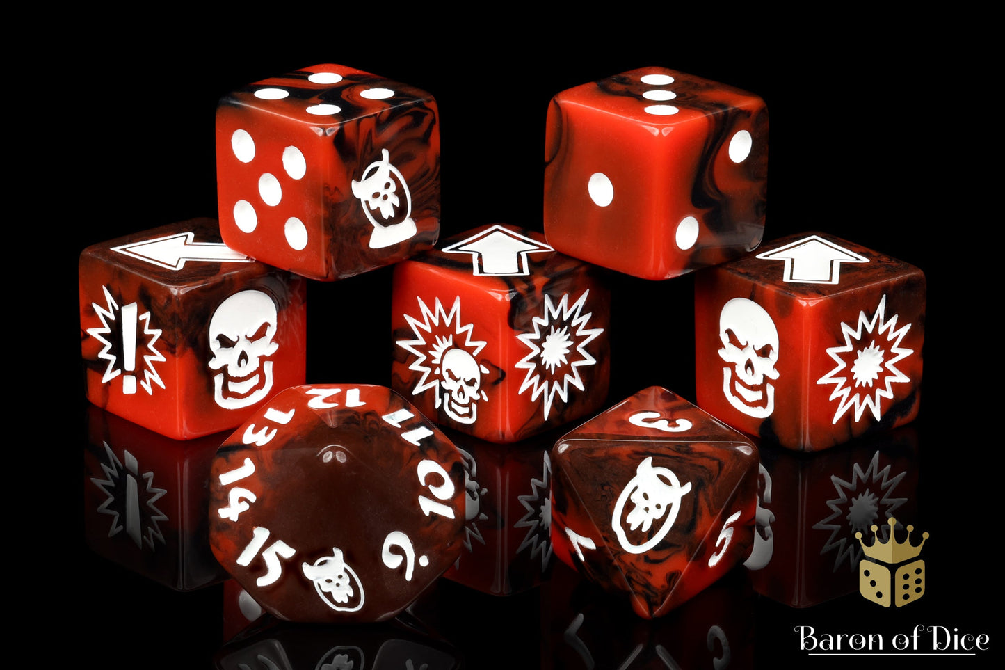 Chaos Red, Football Dice Sets