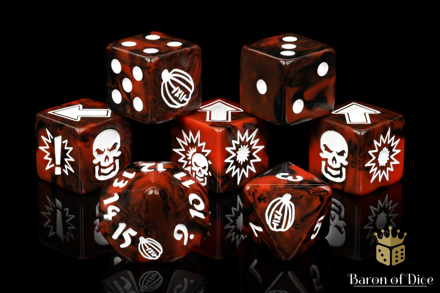 Chaos Red, Football Dice Sets