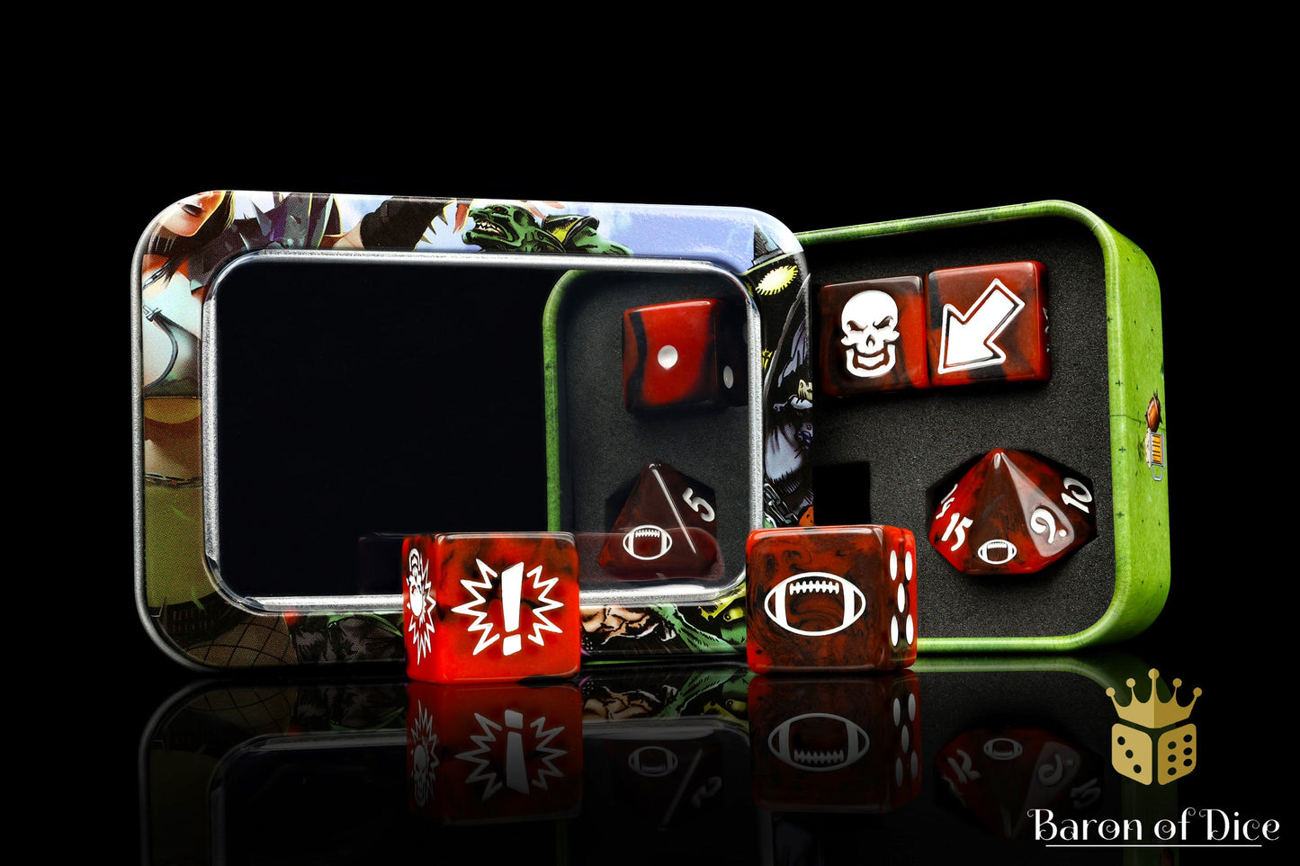 Chaos Red, Football Dice Sets