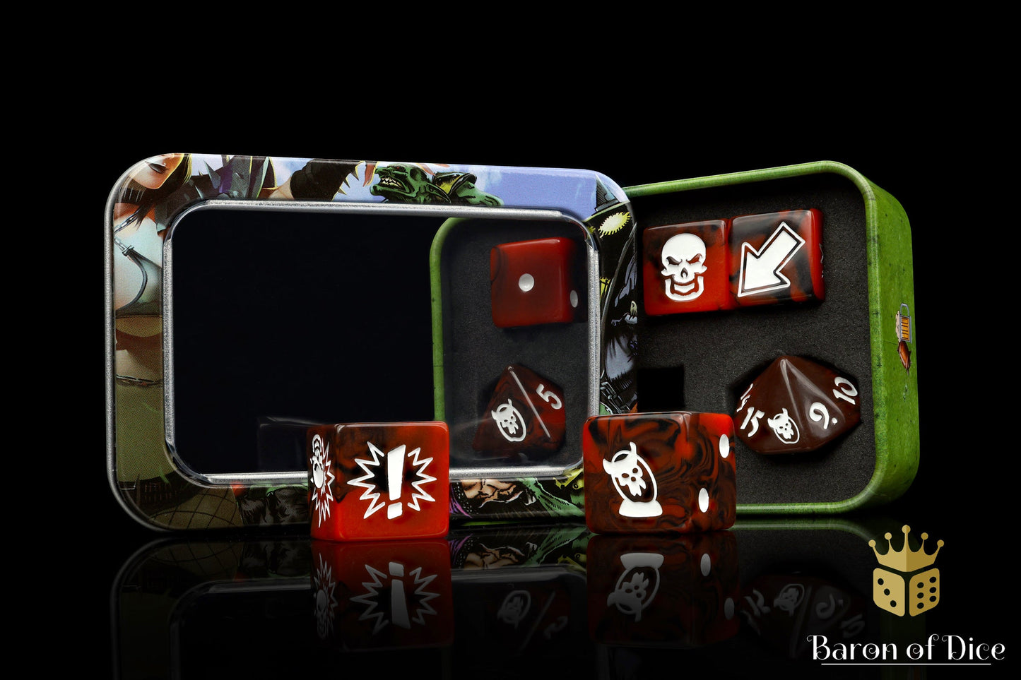 Chaos Red, Football Dice Sets