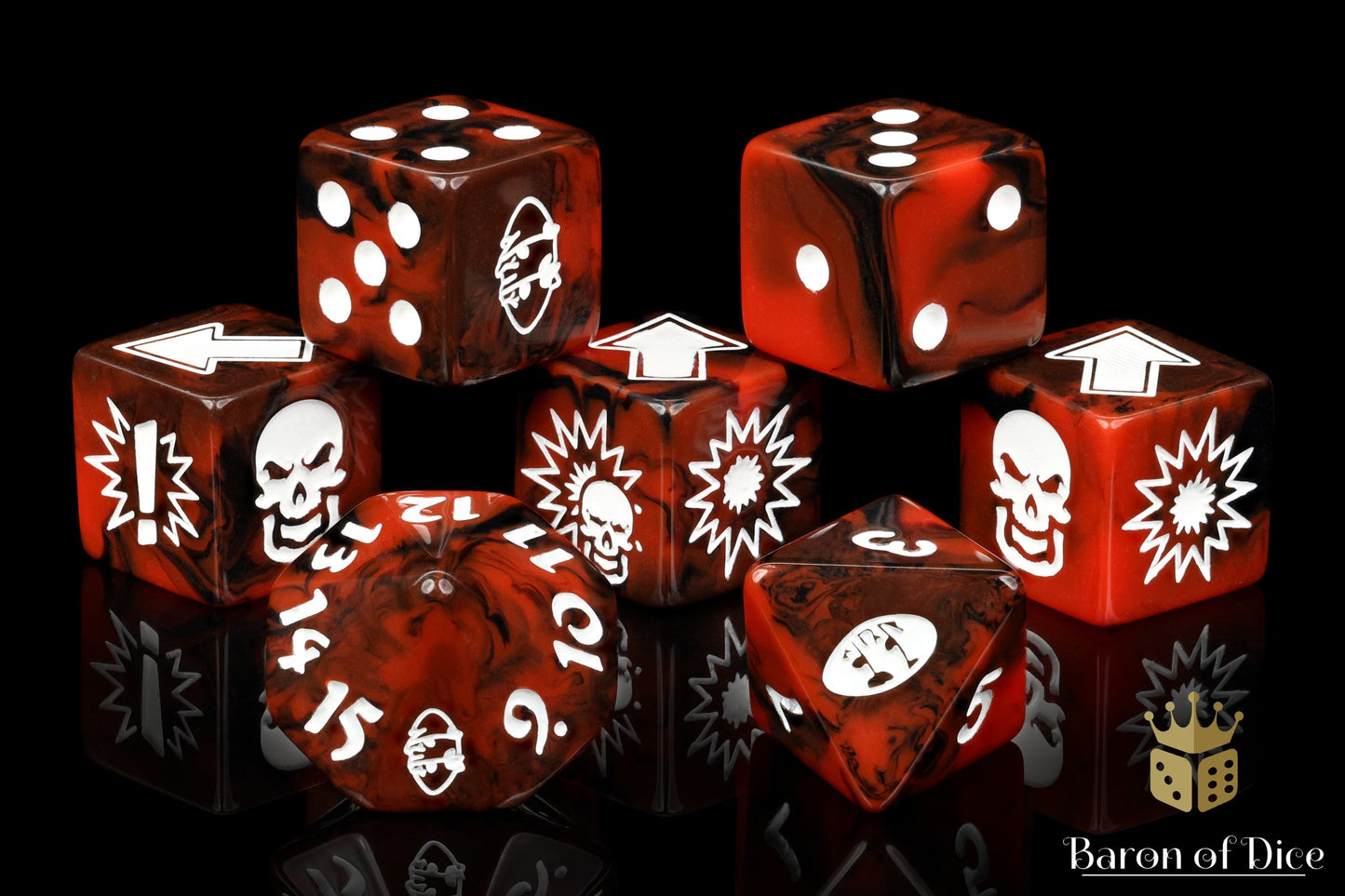 Chaos Red, Football Dice Sets