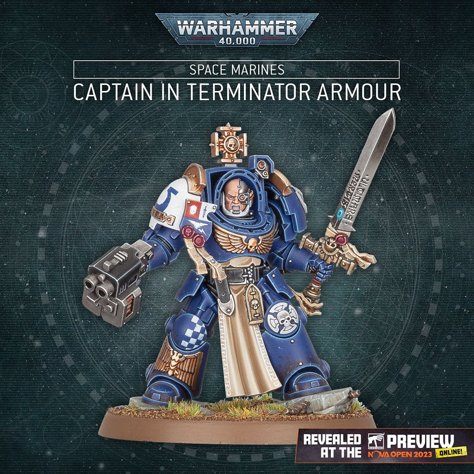 CAPTAIN IN TERMINATOR ARMOUR