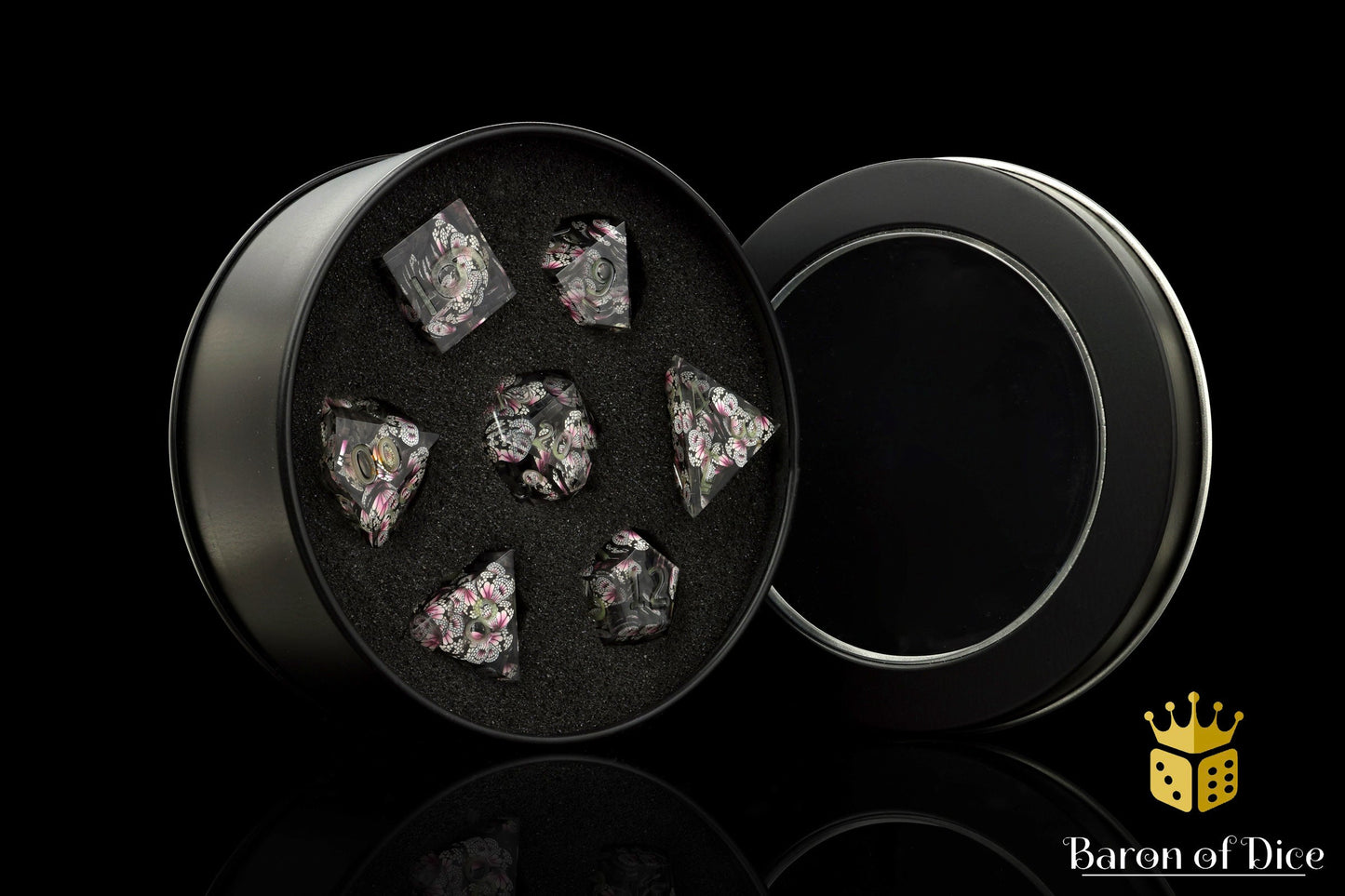 Transformation Sharp Edge Rpg Dice Set - 7 Pieces