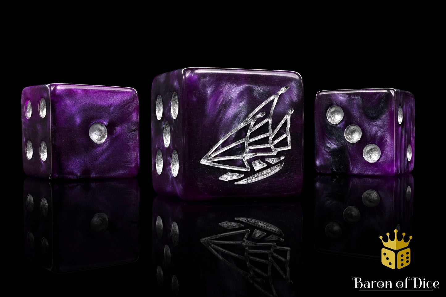 Black Ships, Square, 16Mm Dice