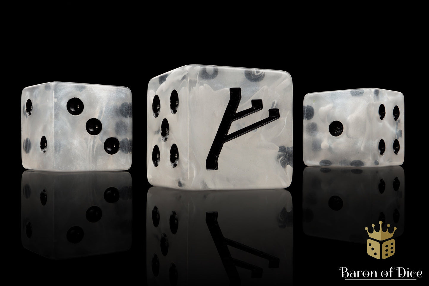 Wizard Rune, Square, 16Mm Dice