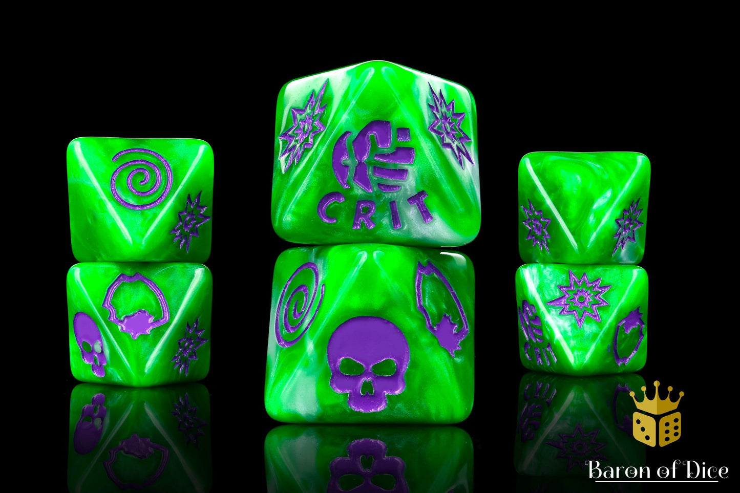 Smash! D8 Dice Set