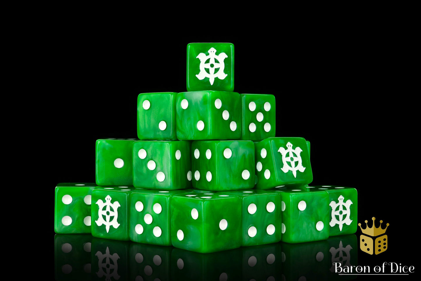 Aztec Turtle, Officially Licensed Mythic Earth 16Mm Dice