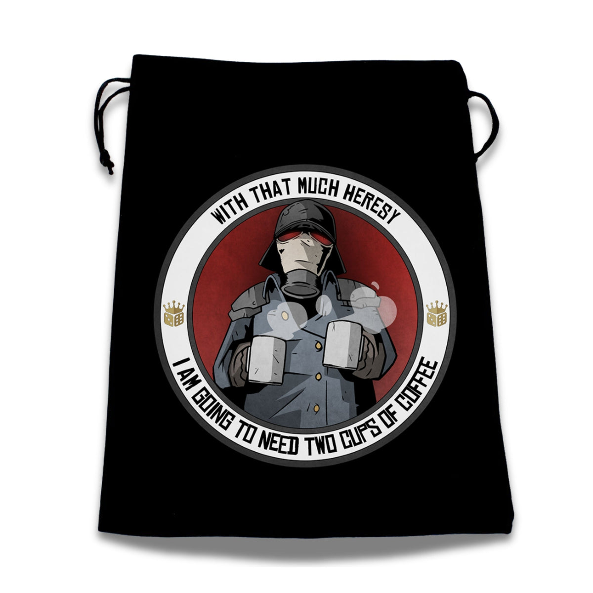 Two Cups for Heresy | Premium Dice Bag