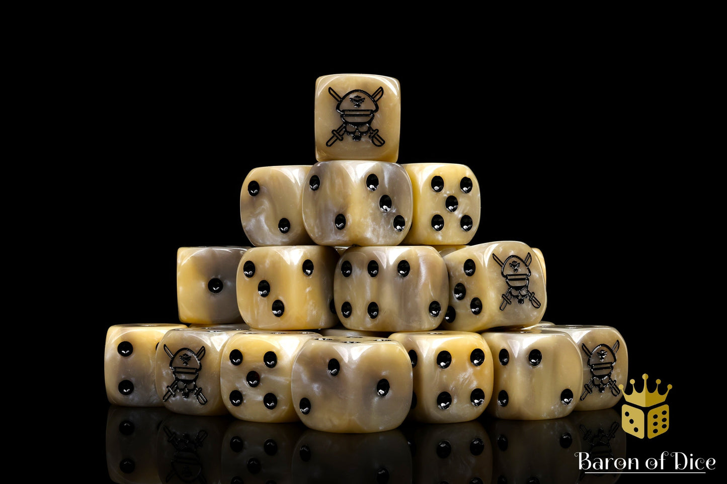 Military Sergeant, Desert, 16Mm Dice