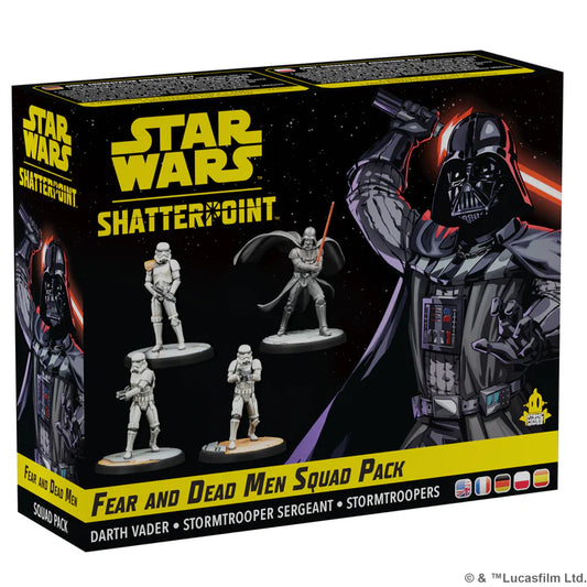 Star Wars: Shatterpoint - Fear and Dead Men Squad Pack Pre-Order  Comes out 01/26/2024