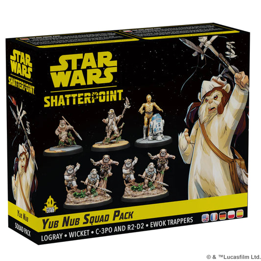 Star Wars: Shatterpoint - Yub Nub Squad Pack Pre-Order comes out 02/16/2024
