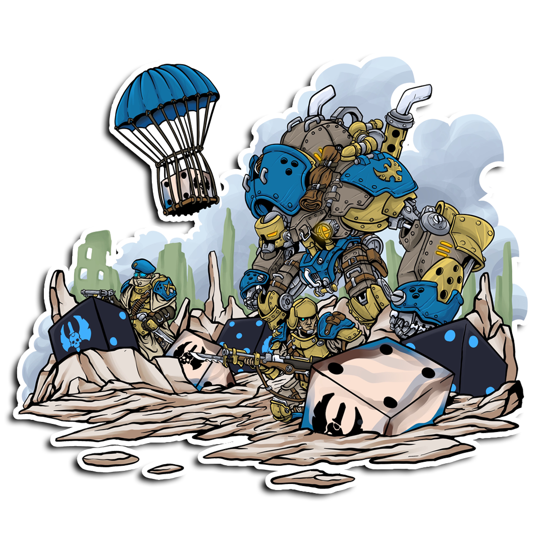 Premium Vinyl Stickers - Cygnar | Gravediggers