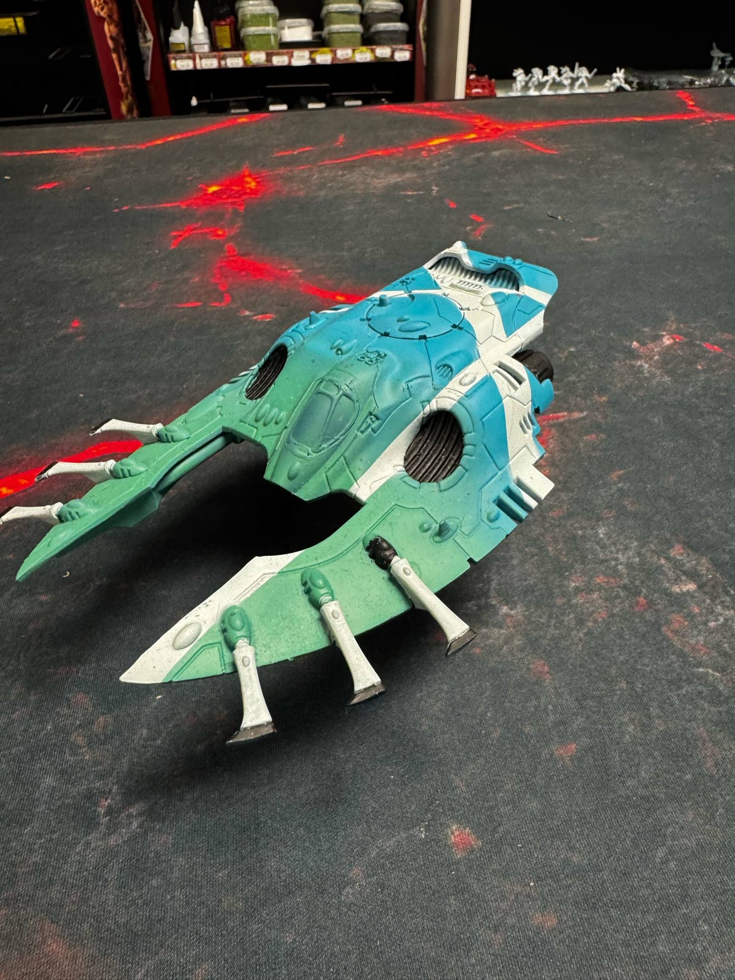 Wave Serpent Craftworlds Pre-Owned Black engines