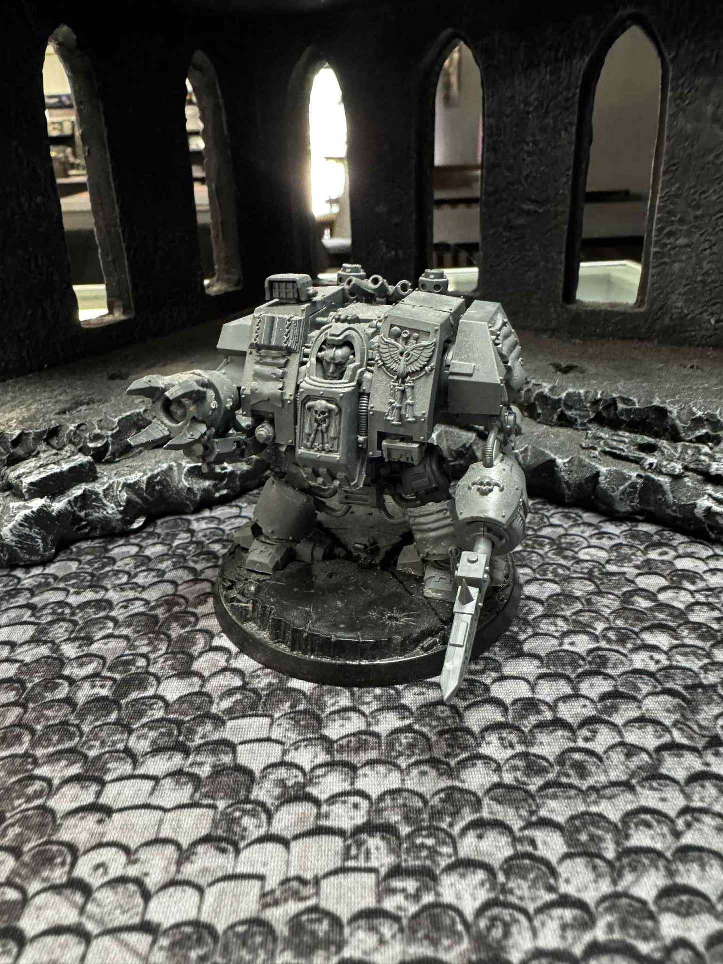 Pre-Owned OOP Blood Angels Librarian Dreadnought