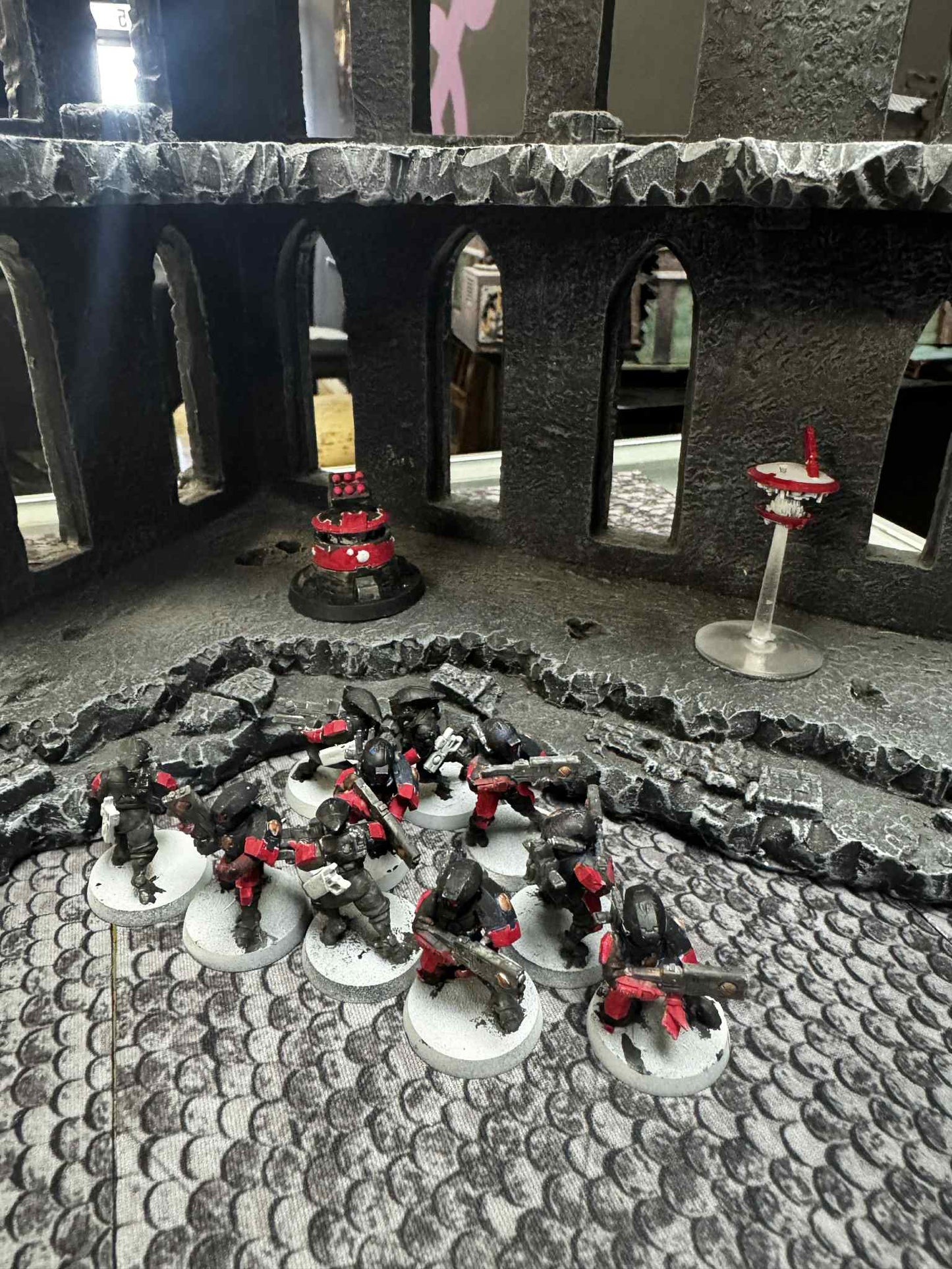 Tau Fire Warriors Strike Team Preowned