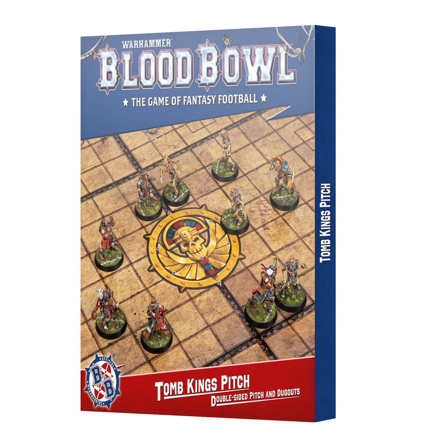 B/Bowl: Tomb Kings Team Pitch & Dugouts