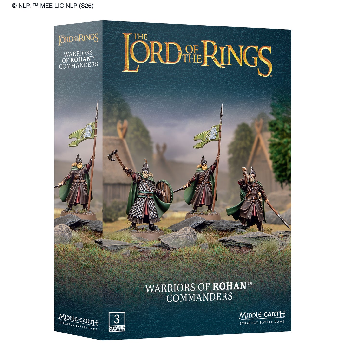M-E Sbg: Warriors Of Rohan Commanders