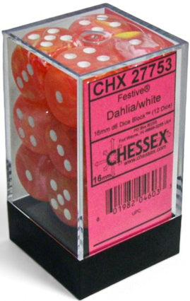 CHX27753 Festive 12D6 Dahlia/White Luminary 16Mm