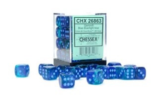 CHX26863 Gemini 36D6 Blue-Blue/Lt Blue Luminary 12Mm