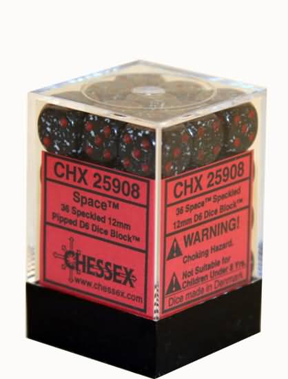 CHX25908 SPECKLED 36D6 SPACE 12MM