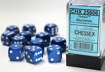 Opaque 12D6 Blue/White 16Mm