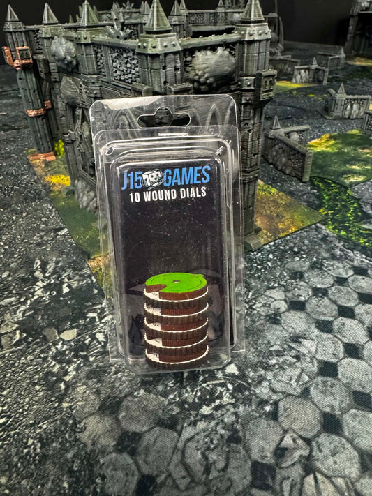 10 Wound Dials (Green)
