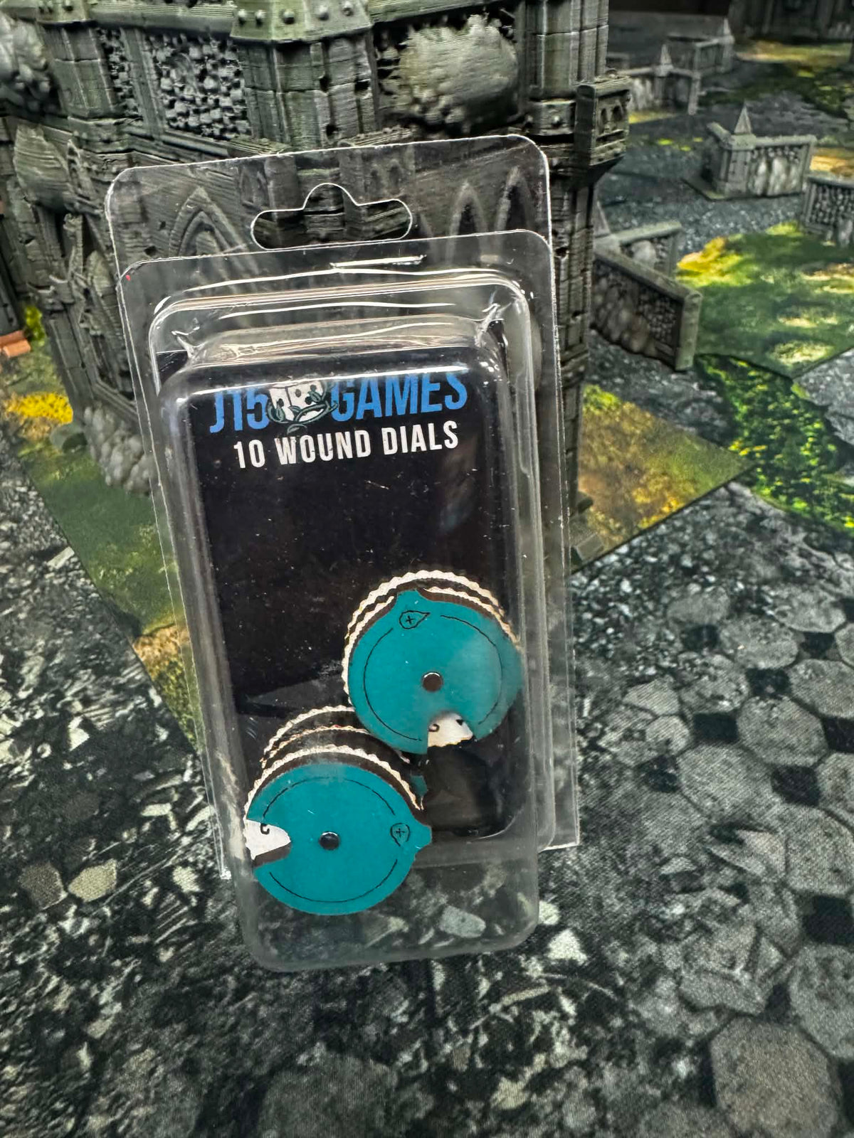10 Wound Dials (Teal)