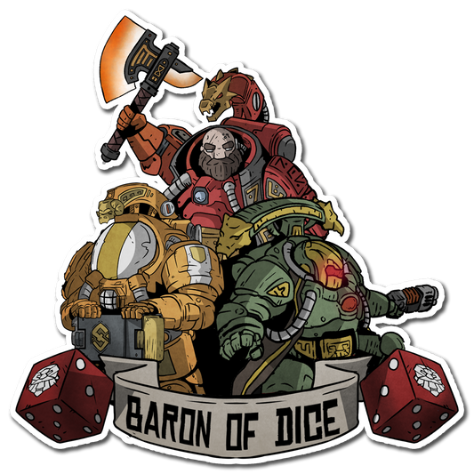 Premium Vinyl Stickers - Space Dwarves