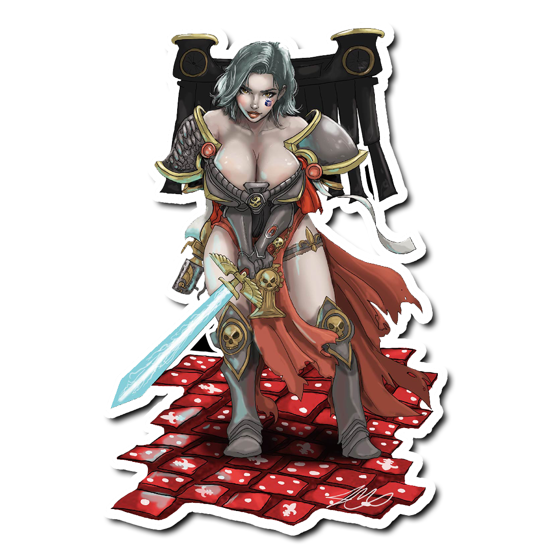 Premium Vinyl Stickers - Dauntless Sister