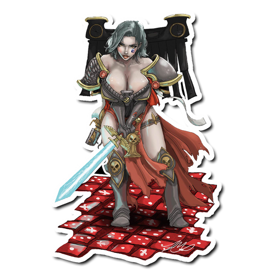 Premium Vinyl Stickers - Dauntless Sister