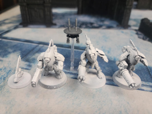 OOP Tau Xv25 Stealth Battlesuits Pre-Owned