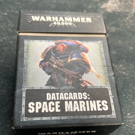 Datacards Space Marines Used