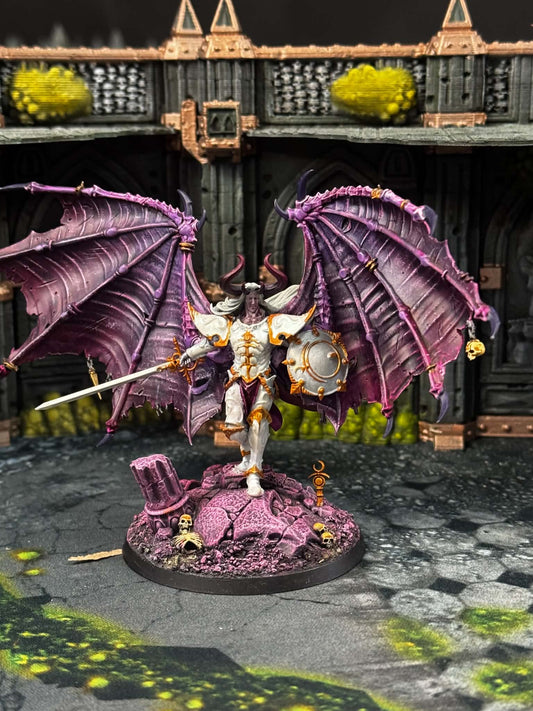 Emperor's Children Daemon Prince/Sigvald kitbash Pre-Owned
